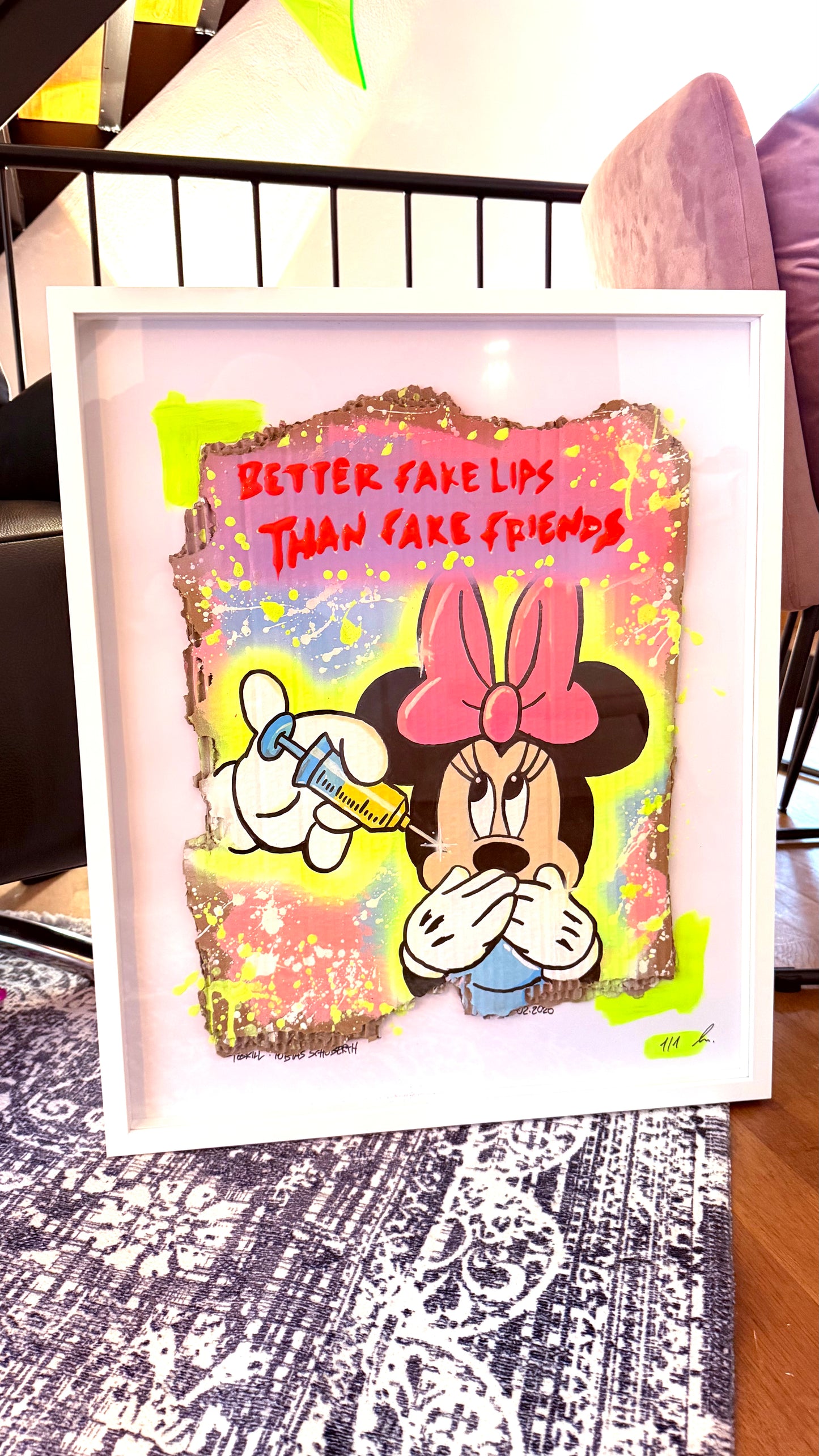 "Better Fake Lips Than Fake Friends" 1/1