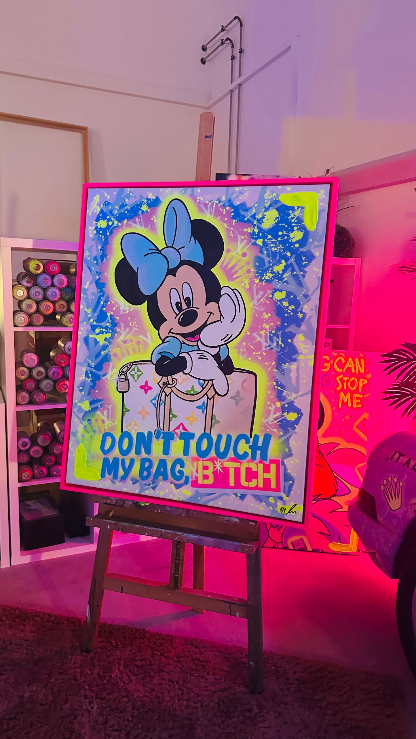 LIMITED EDITION "DON´T TOUCH MY BAG, B*TCH" 1/30