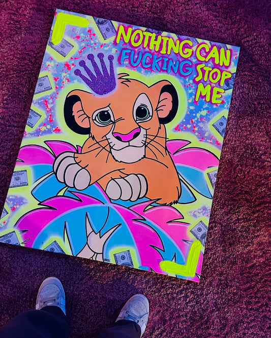 „NOTHING CAN F* STOP ME“ 1/1