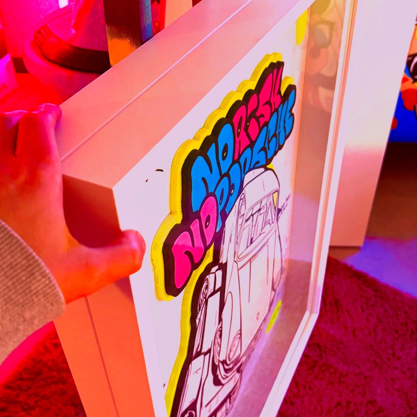 „NO RISK - NO PORSCHE“ Artist Proof 1/1