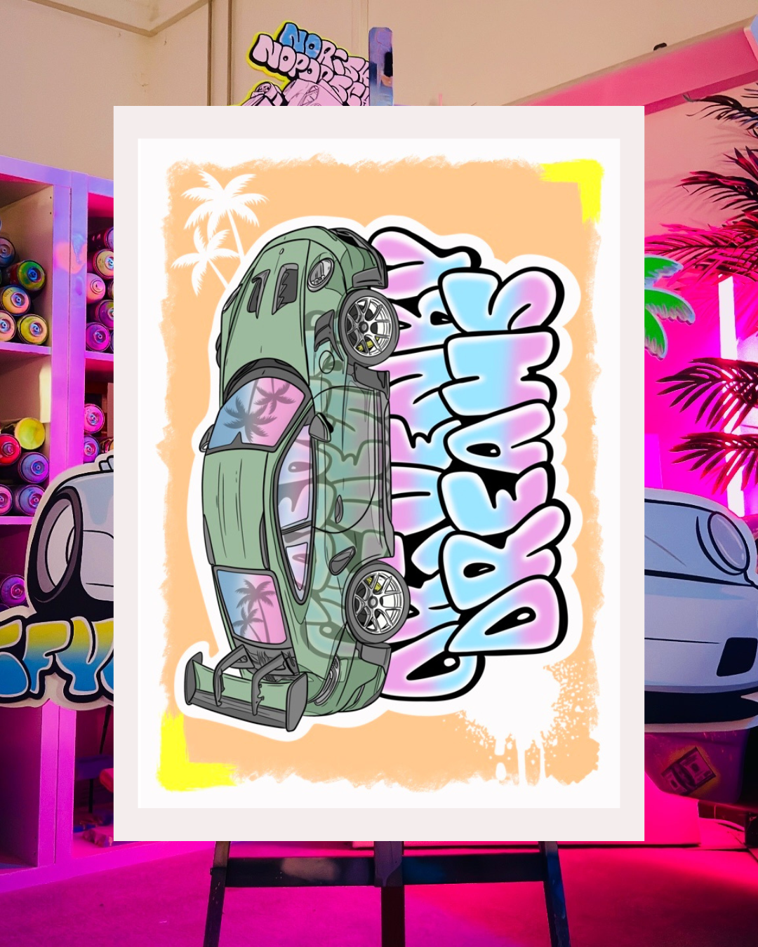 DUBAI EDITION „DRIVEN BY DREAMS" 1/50 (50x70cm)