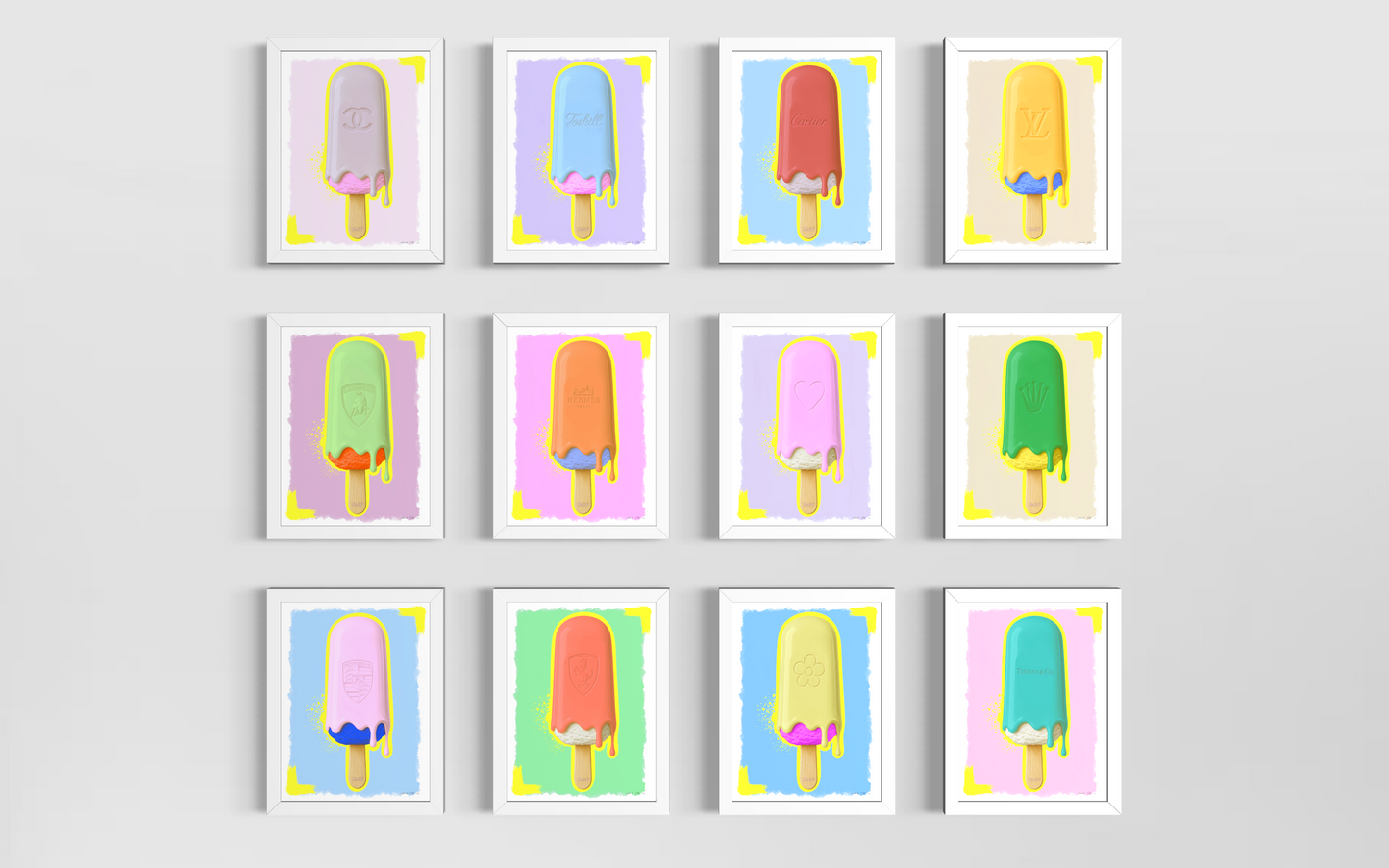 SET 12 x "TOSKILL FROZEN ED." 1/30