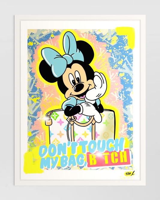 LIMITED EDITION "DON´T TOUCH MY BAG, B*TCH" 1/30